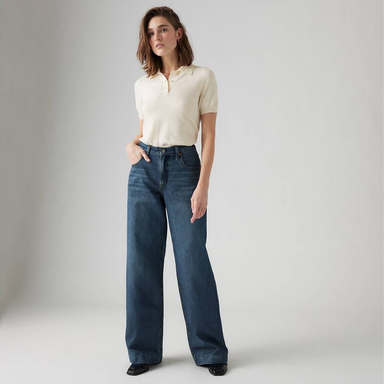 XL STRAIGHT WOMEN'S JEANS - 2