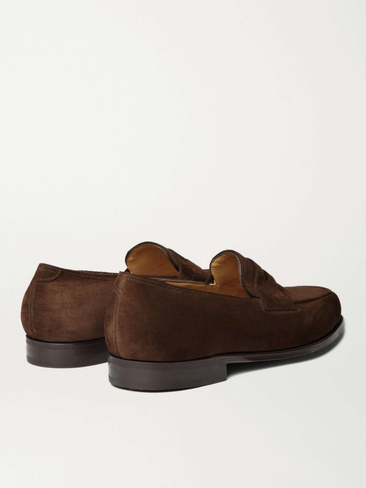 Lopez Suede Penny Loafers - 5