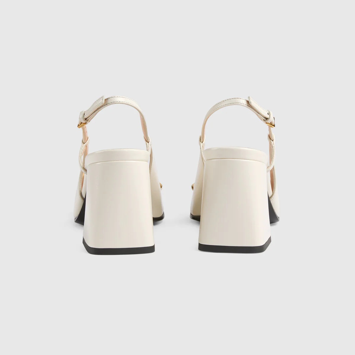 Women's mid-heel slingback with Horsebit - 7