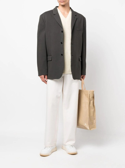 Lemaire single-breasted blazer outlook