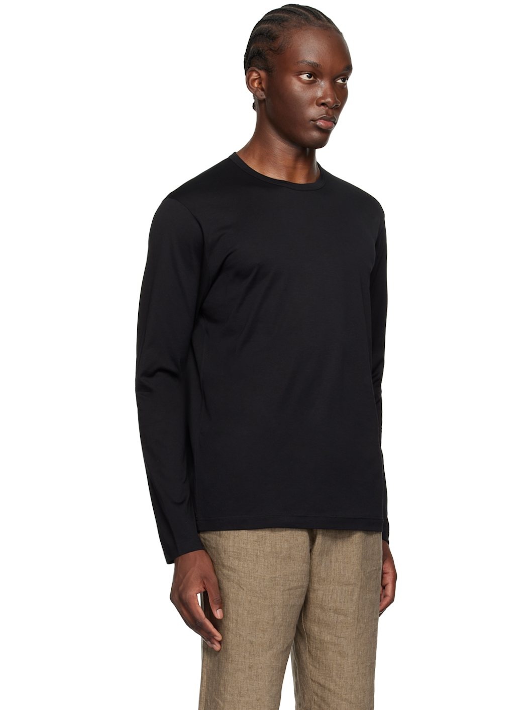 Black Classic Long Sleeve T-Shirt - 2