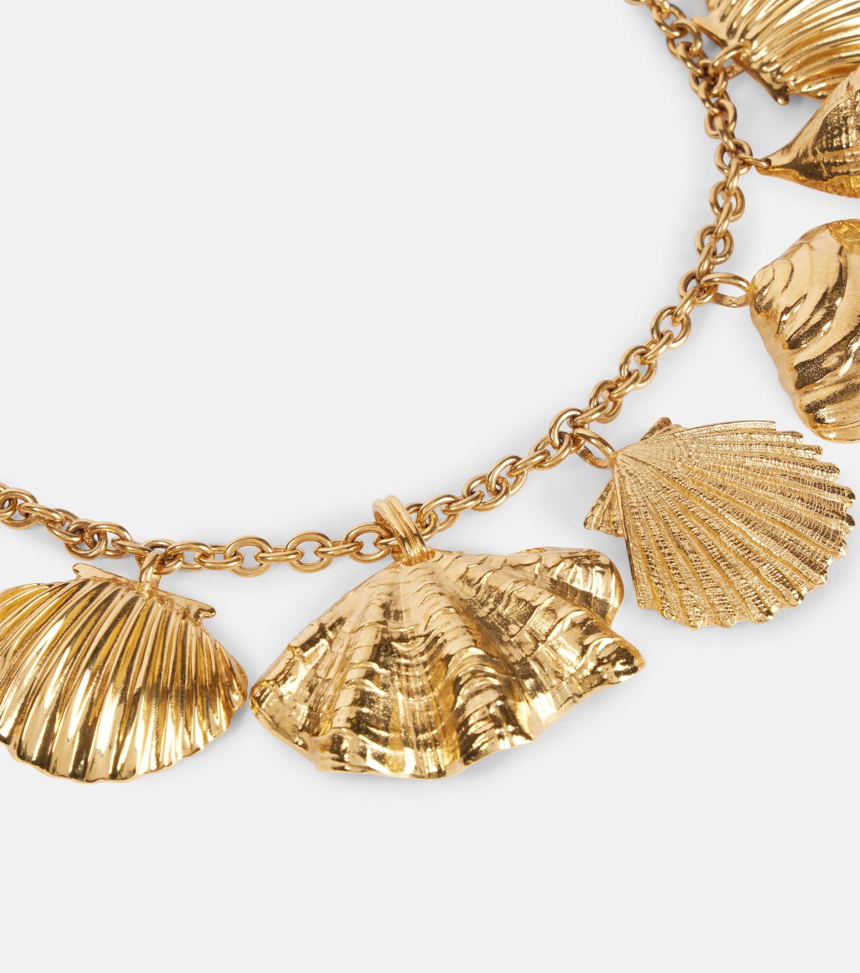 Shell charm necklace - 4