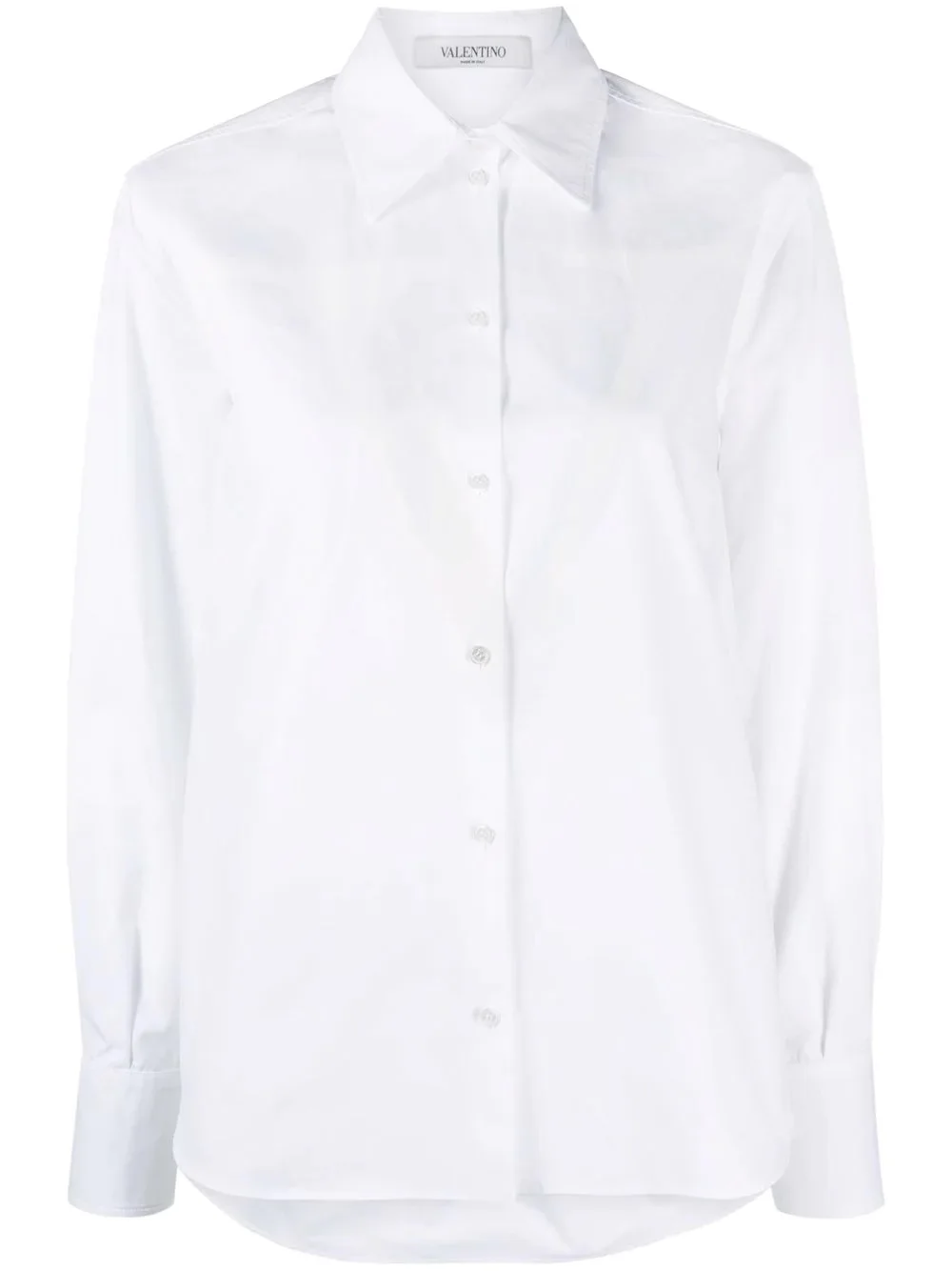 long-sleeve cotton shirt - 1