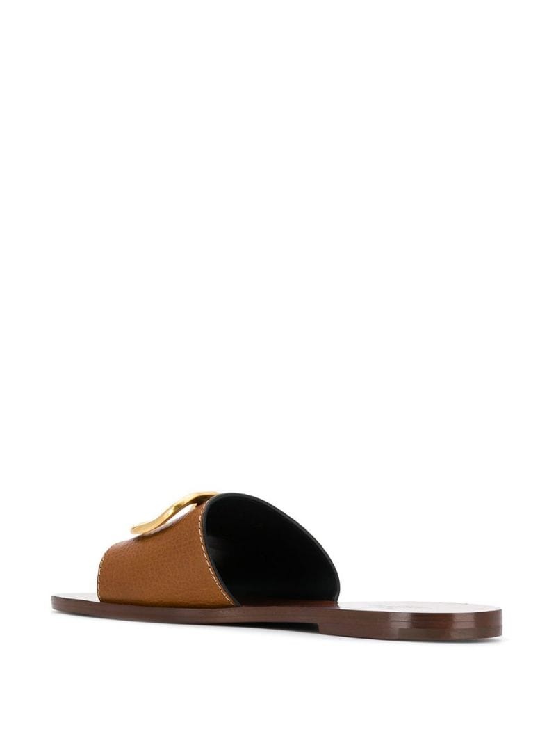 VLogo slide sandals - 3
