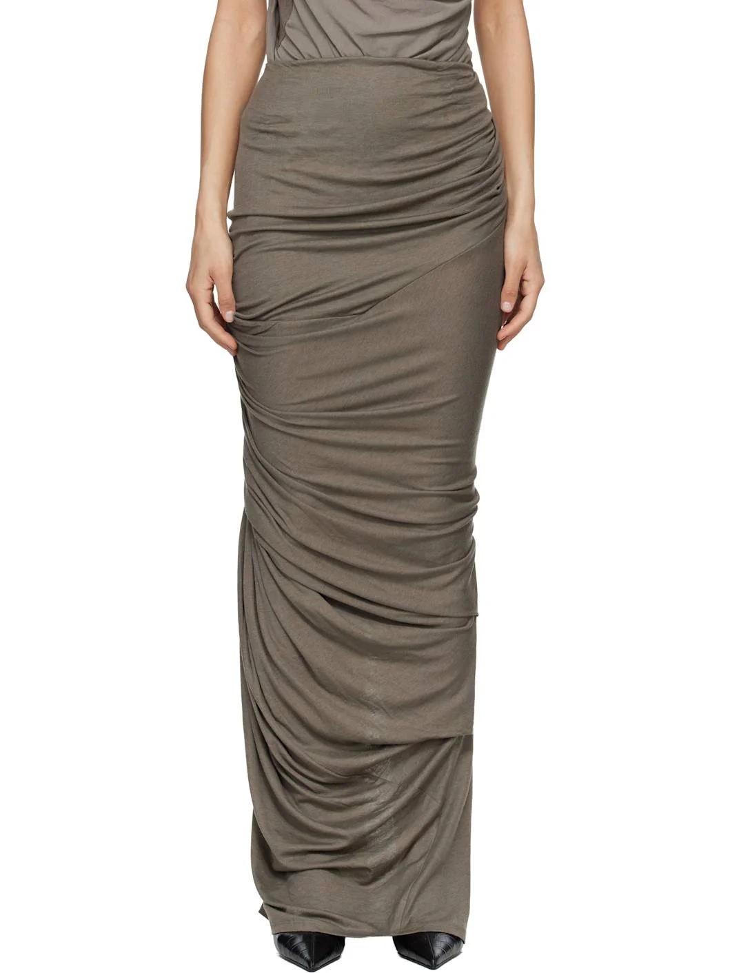 Taupe Dia Maxi Skirt - 1