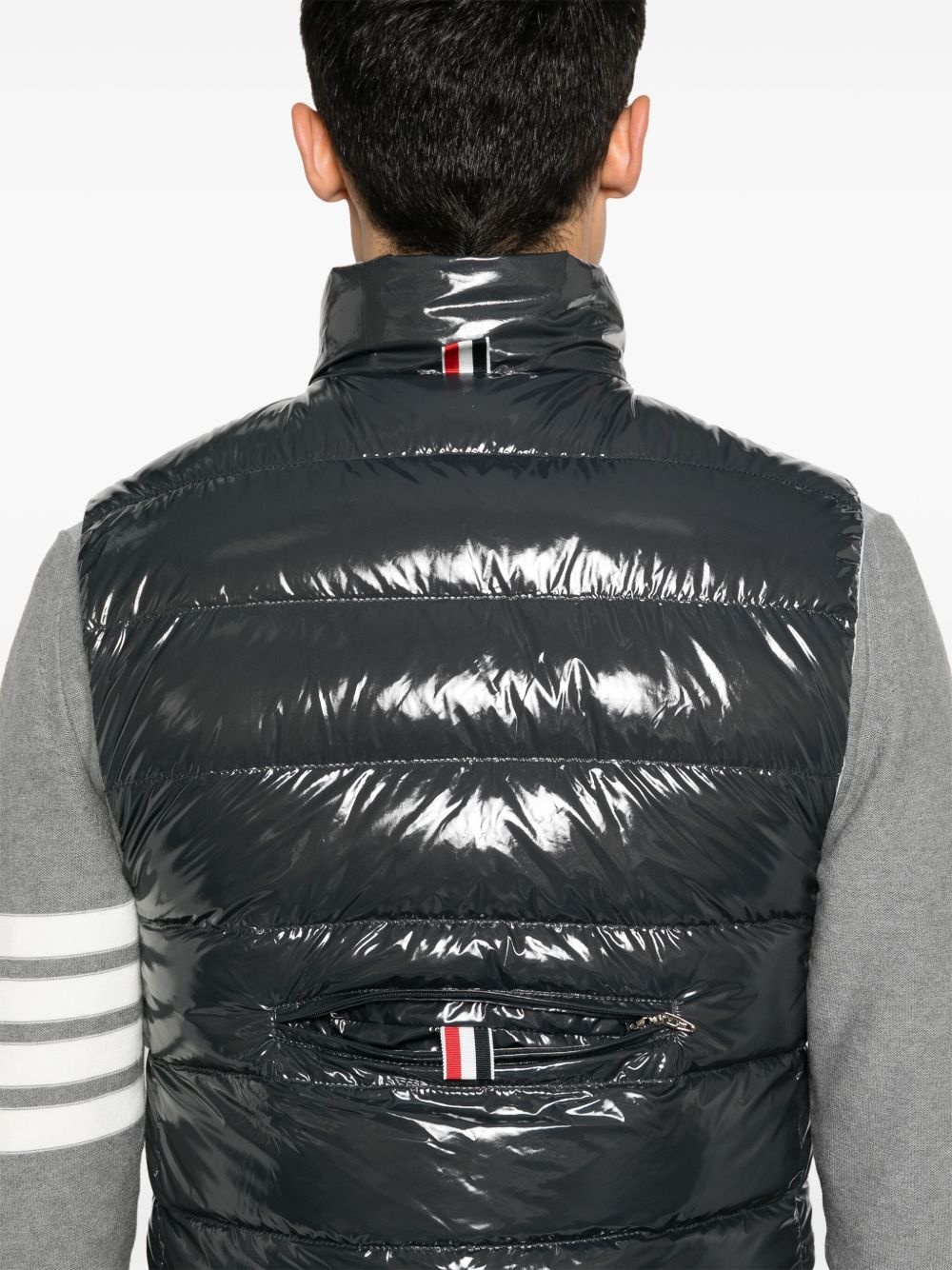 reversible padded gilet - 5