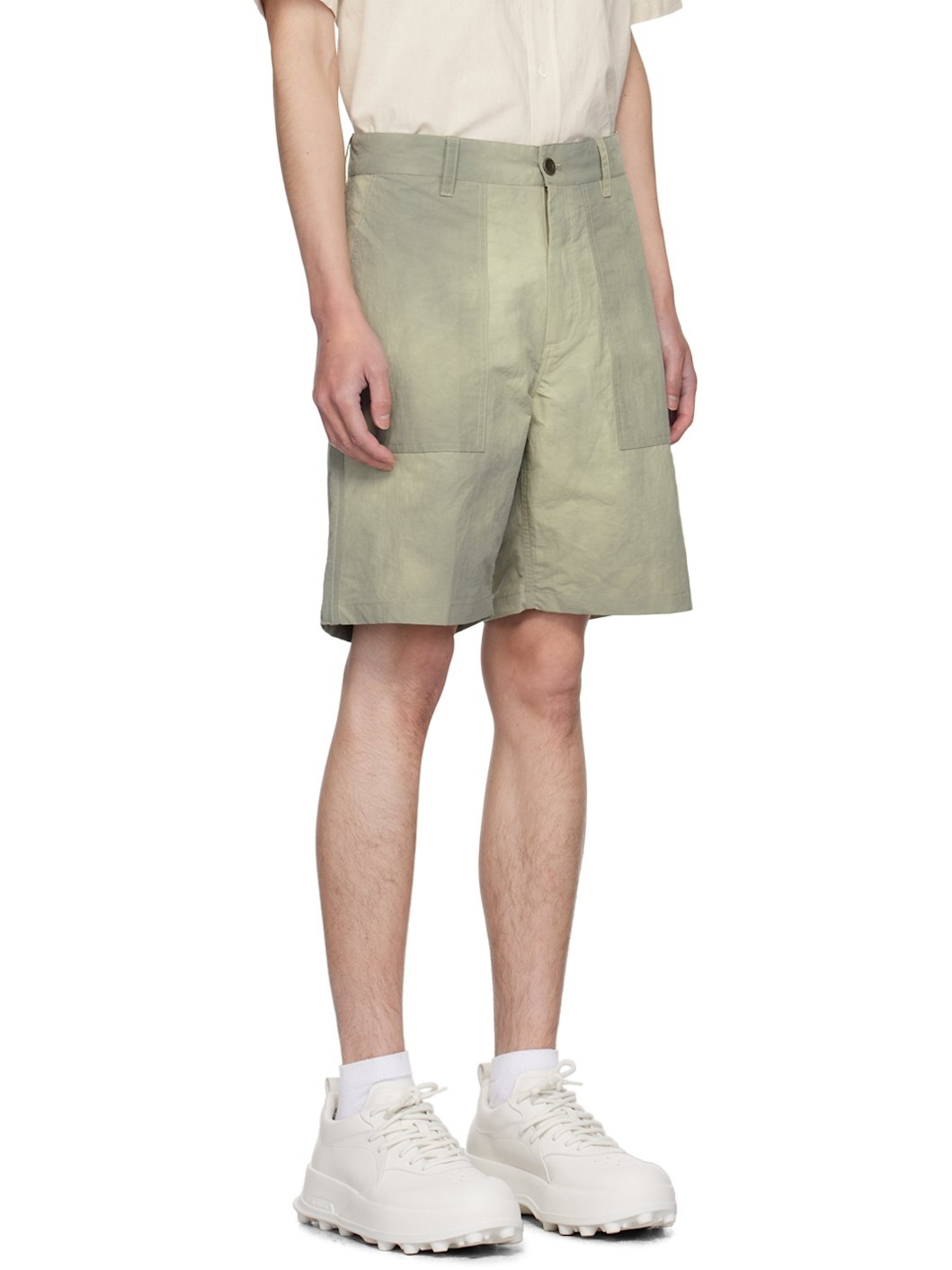 Green Lukas Shorts - 2
