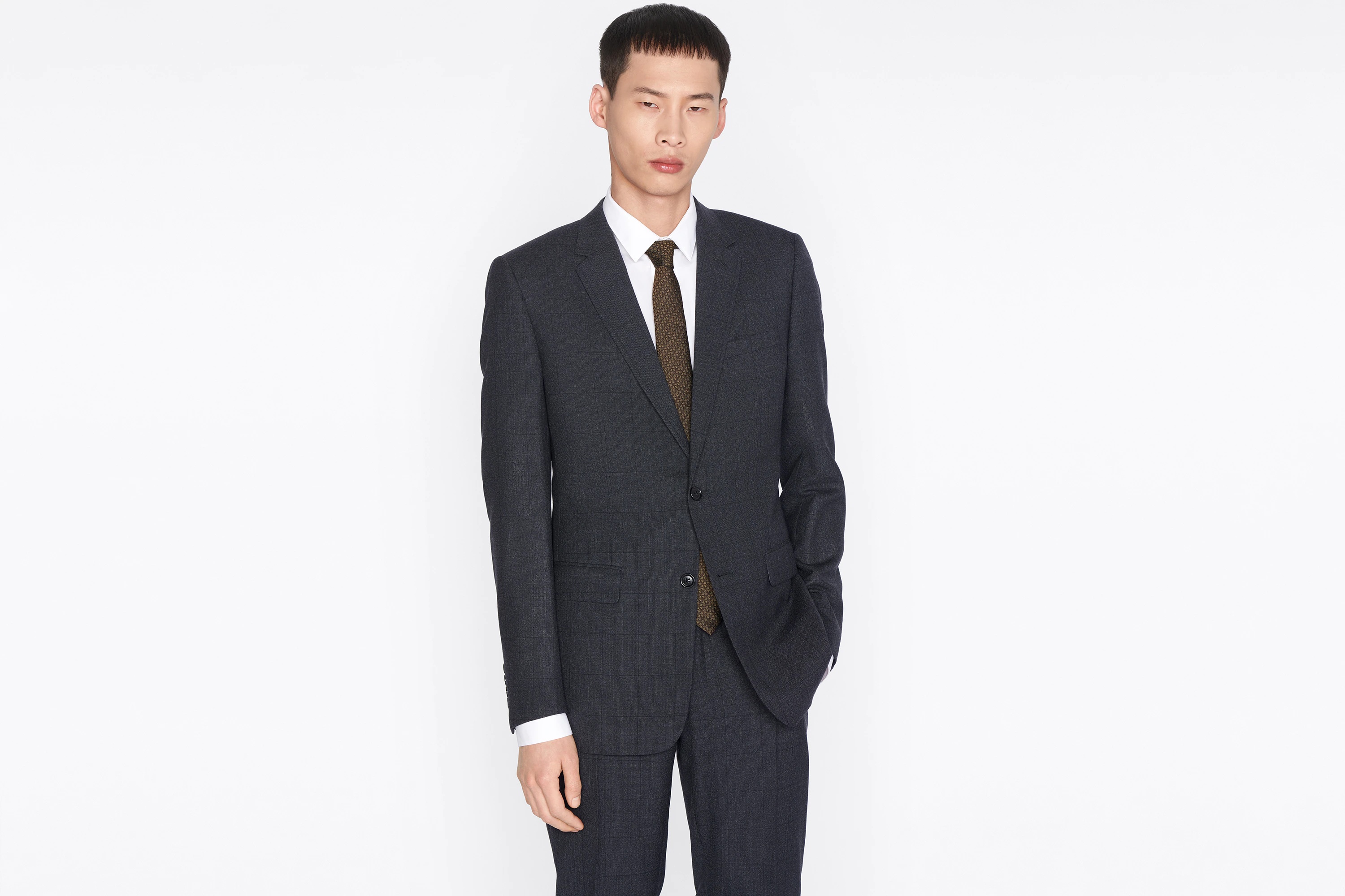 Dior Oblique Archives Tie - 4