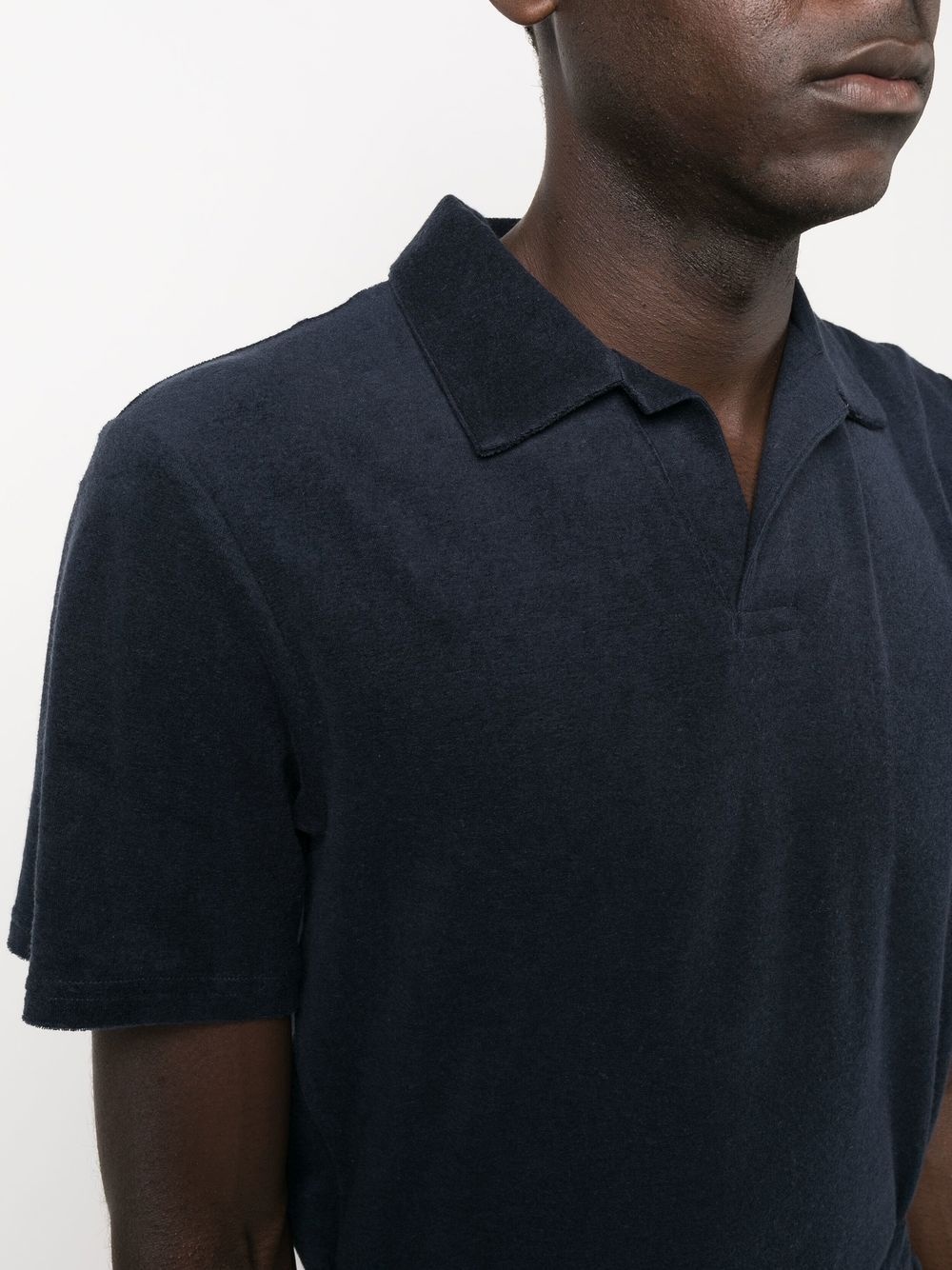 Faustino Terry buttonless polo shirt - 5