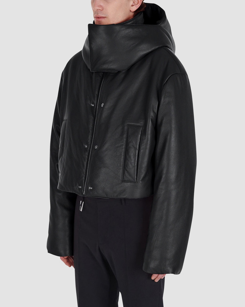 LEATHER SCOUT PUFFER JACKET 3