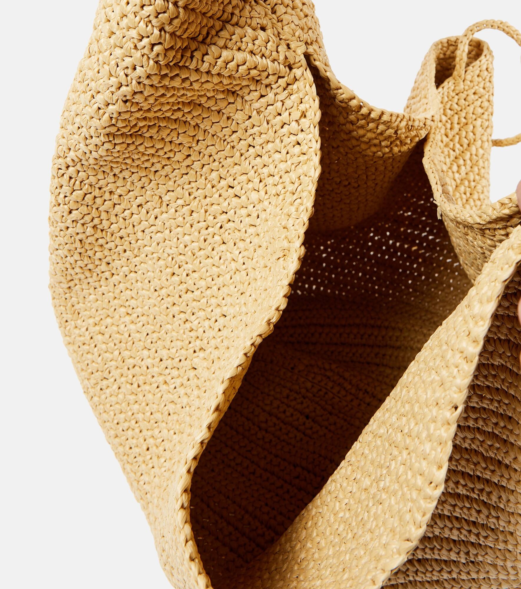 Olivia Large raffia tote bag - 3