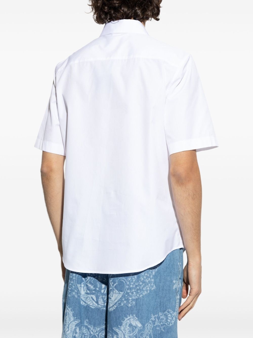 logo-print shirt - 4