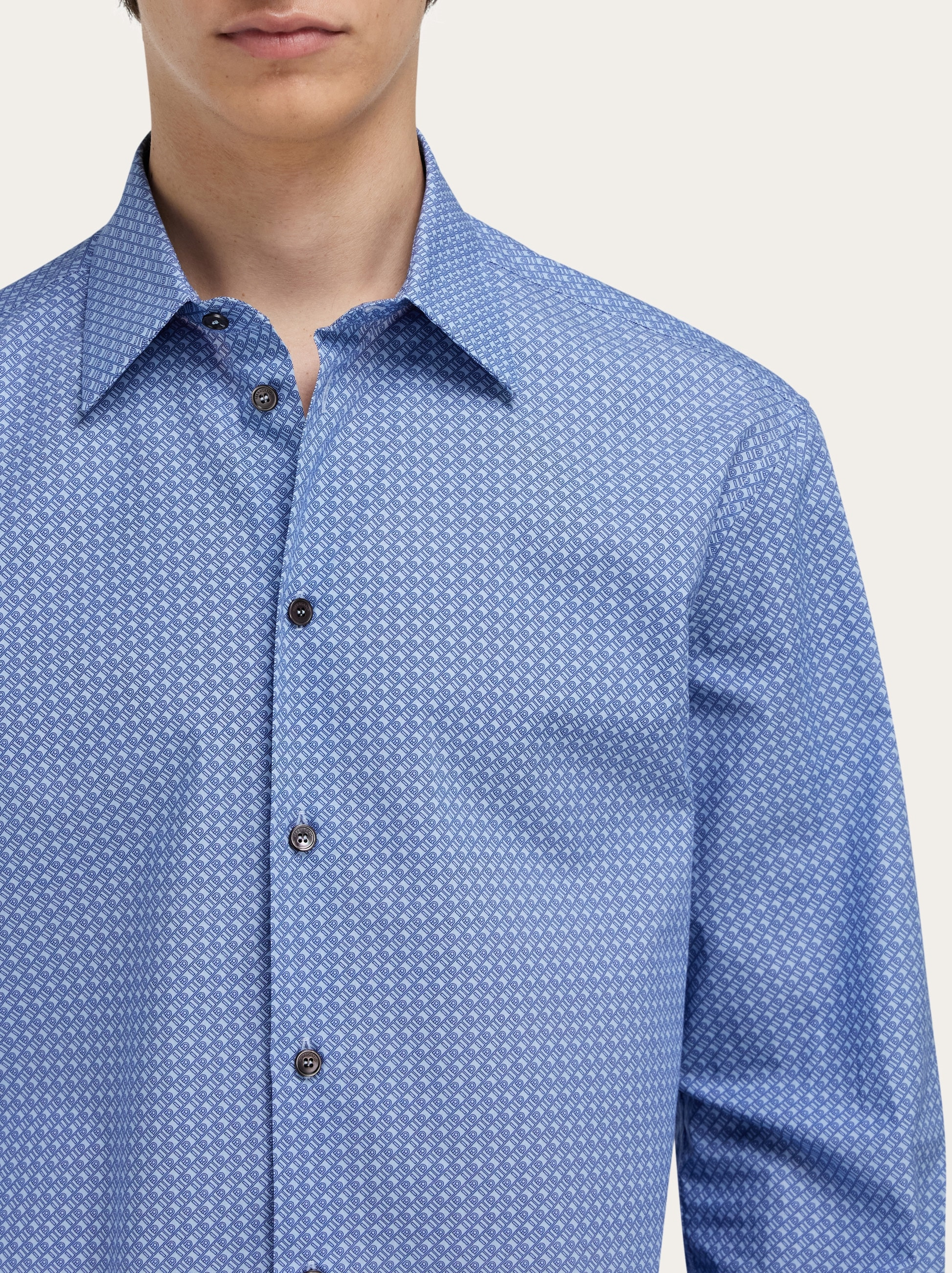 Ferragamo Monogram shirt - 4