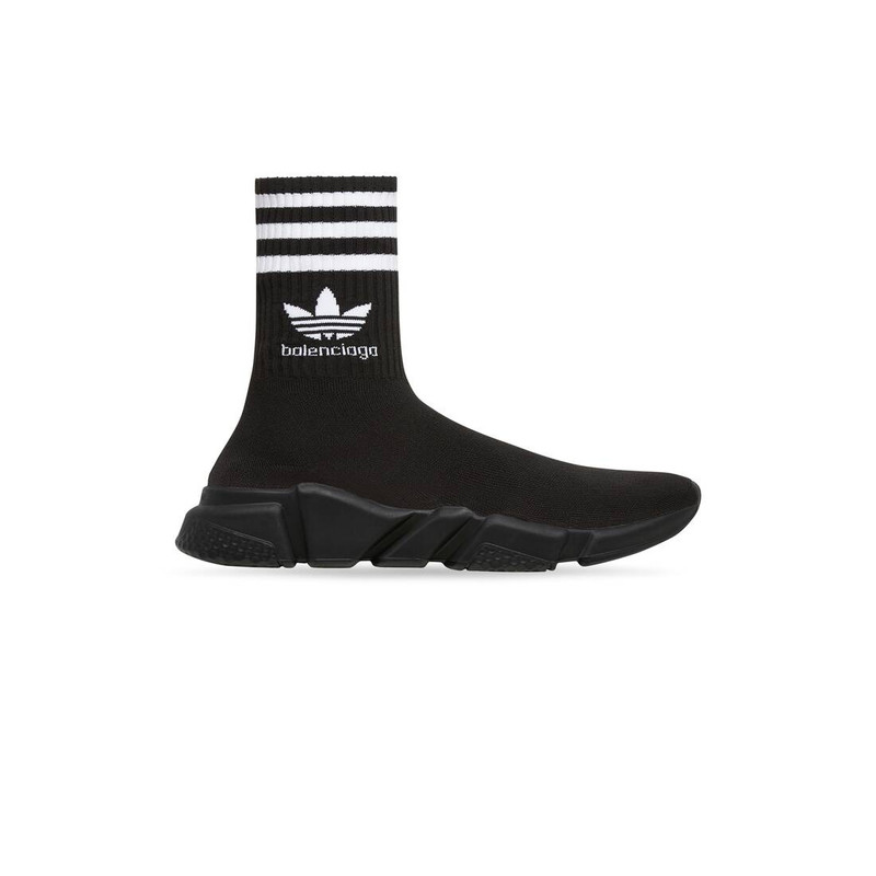 Women's Balenciaga / Adidas Speed Sneaker in Black - 1