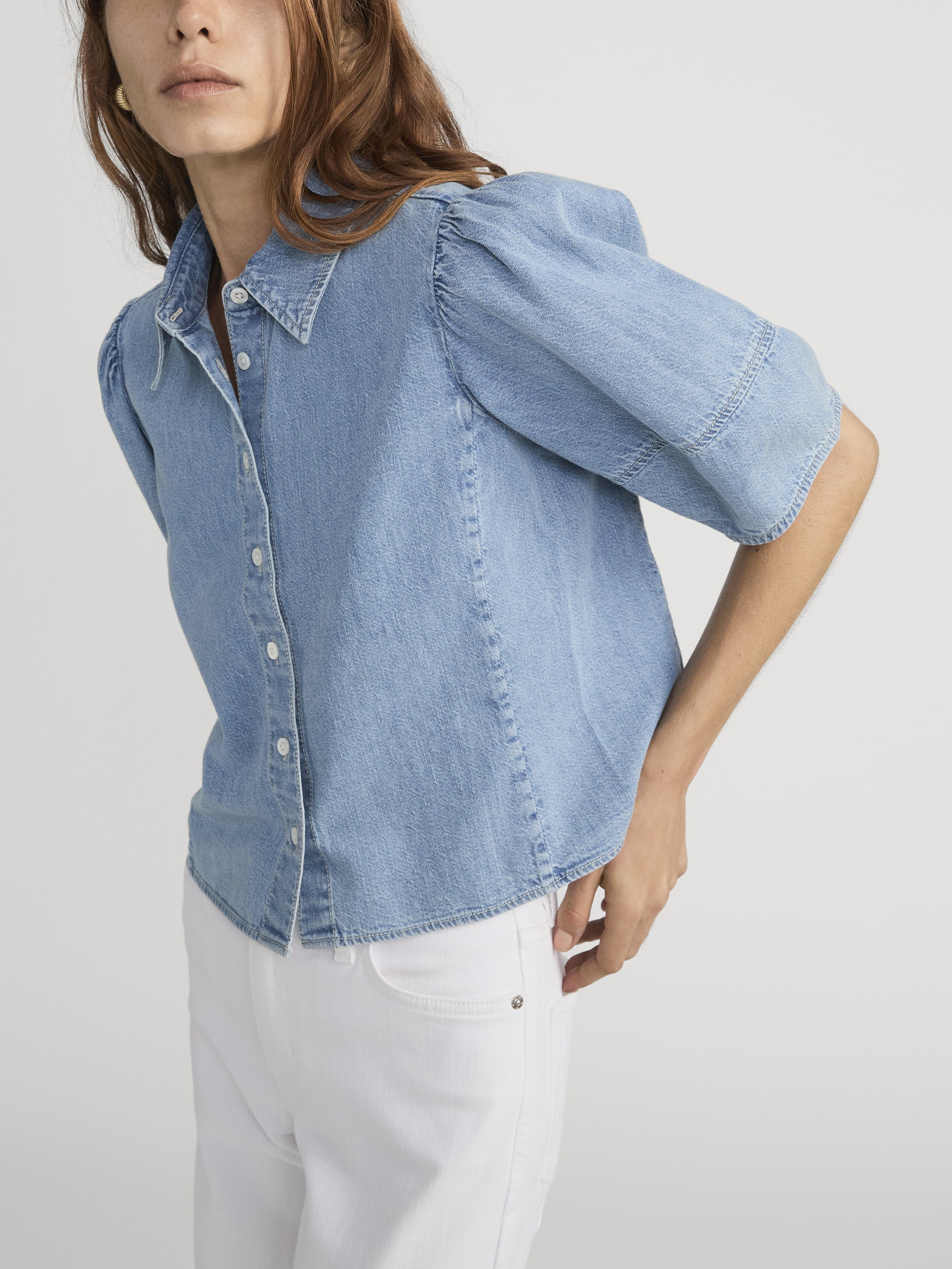 The Lantern Blouse in Aphrodite - 5