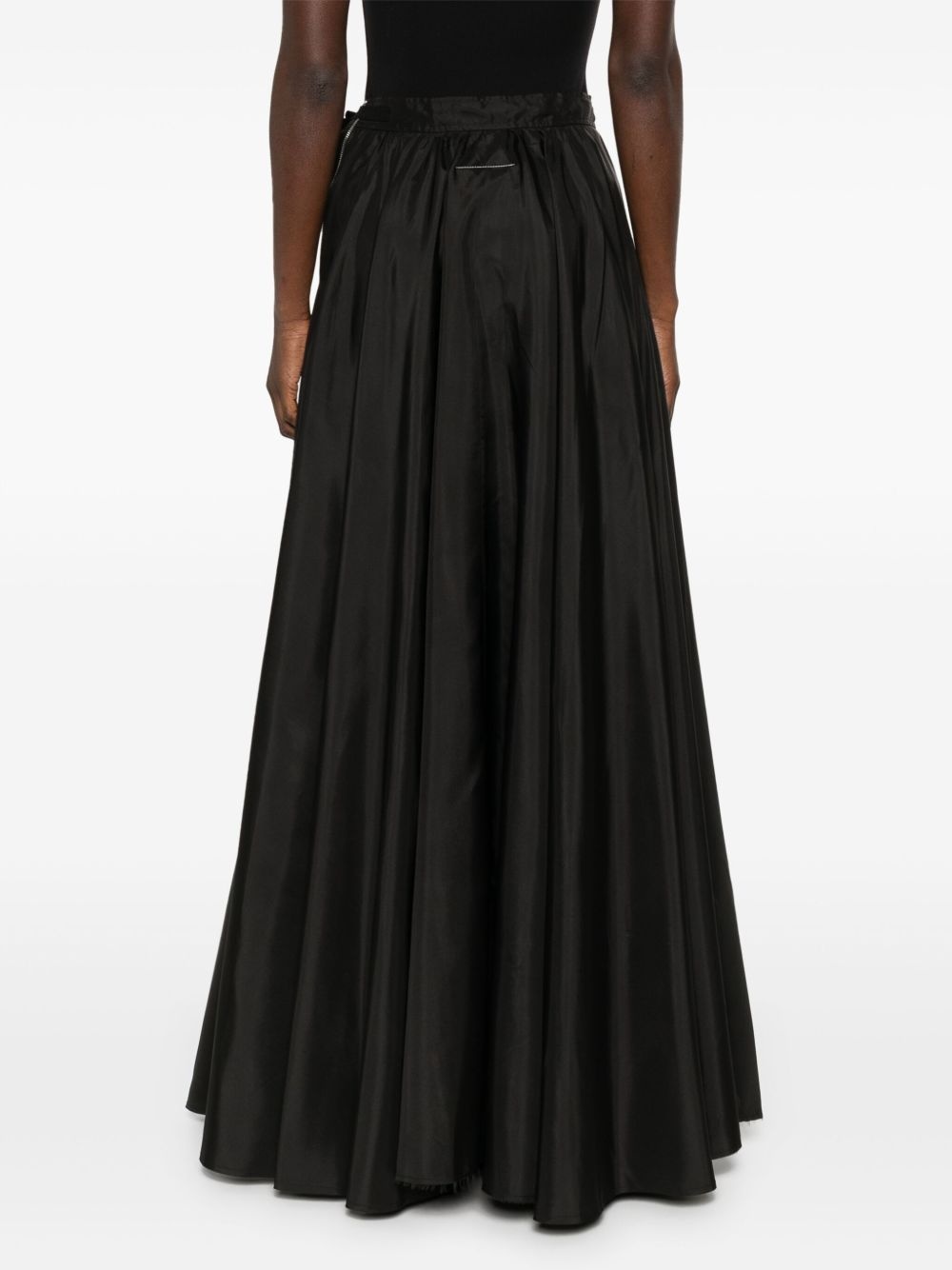 taffeta maxi skirt - 4