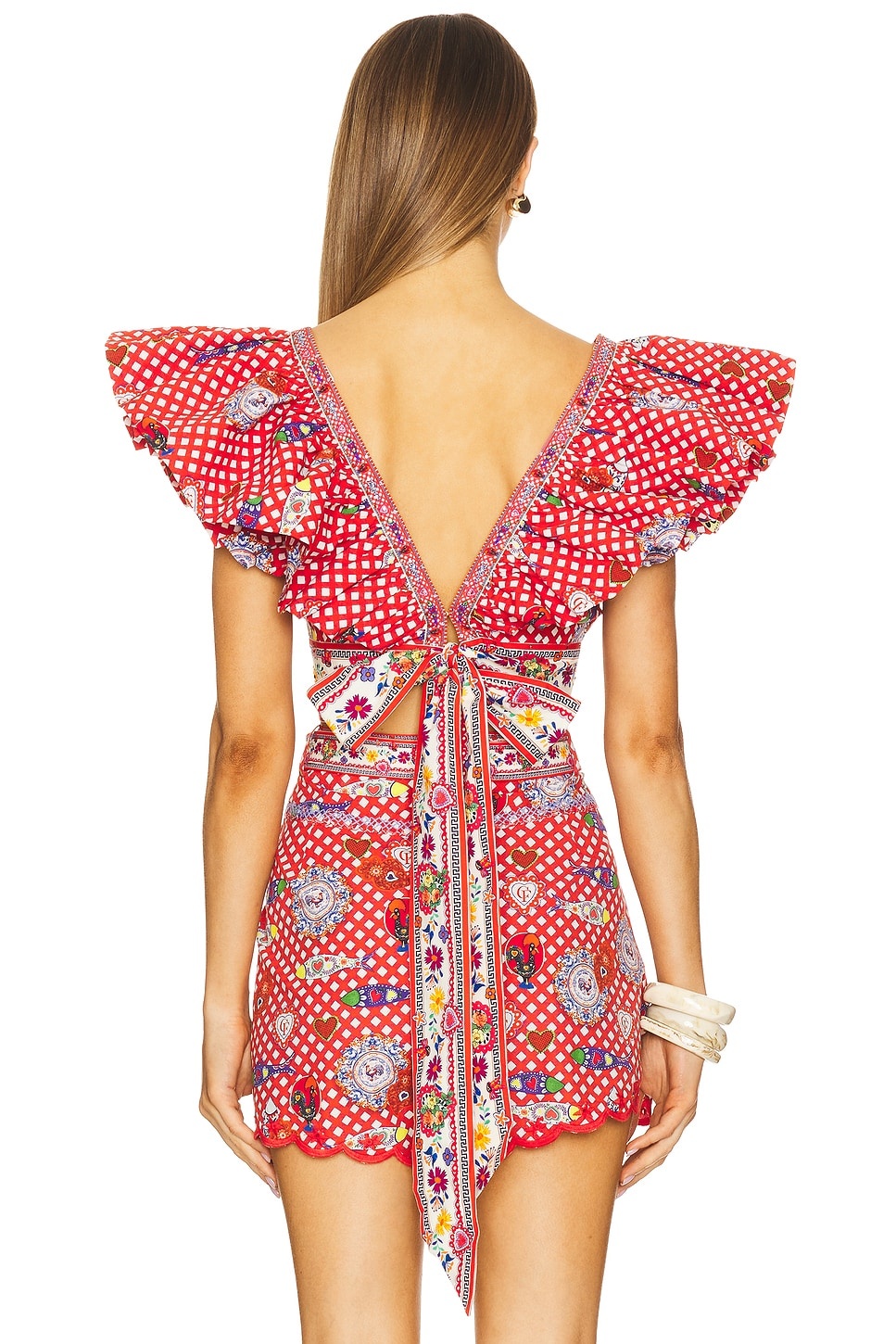 Ruffle Wrap Top - 3