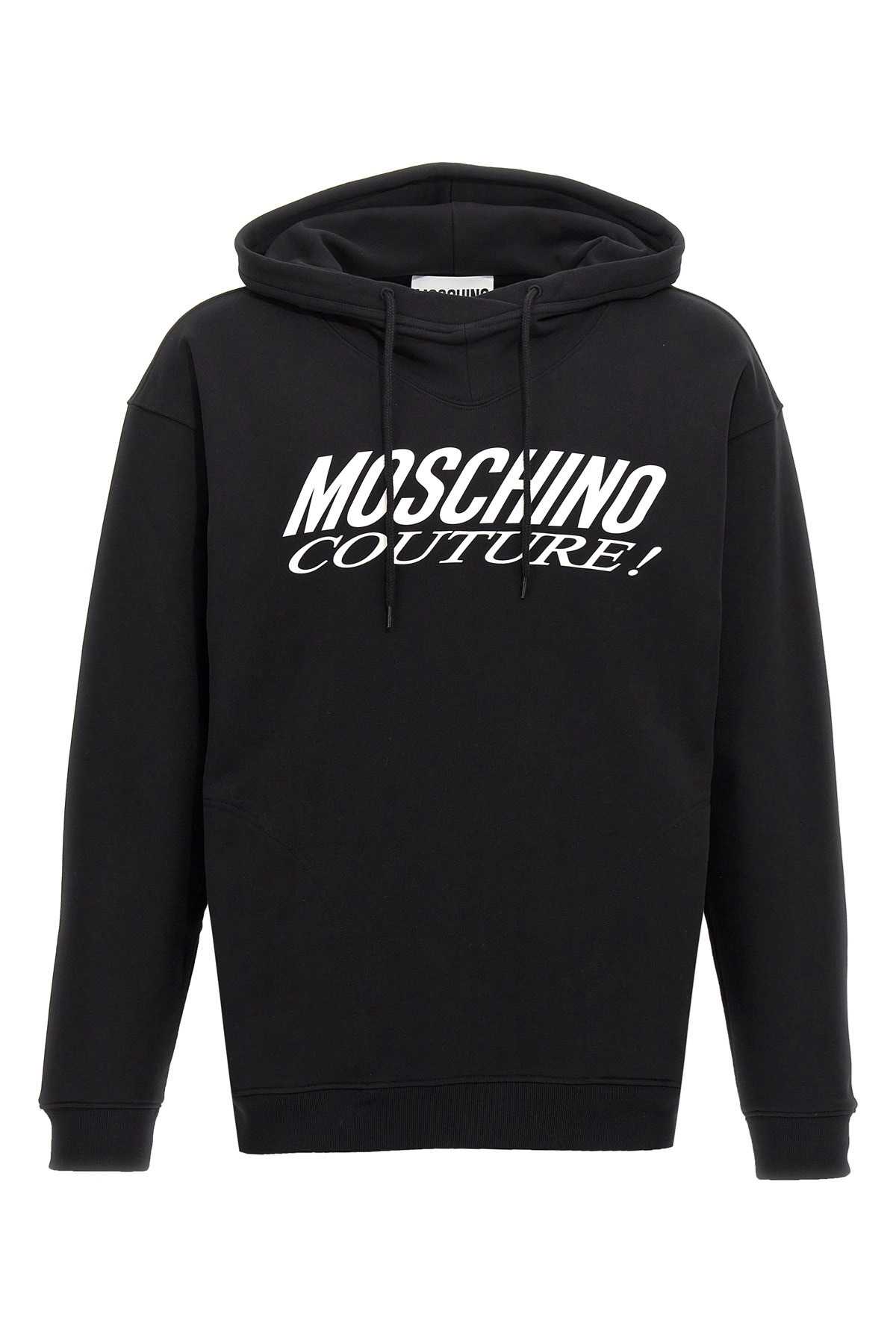 Logo print hoodie - 1
