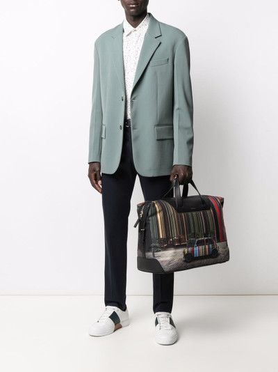 Paul Smith signature car-stripe print holdall outlook