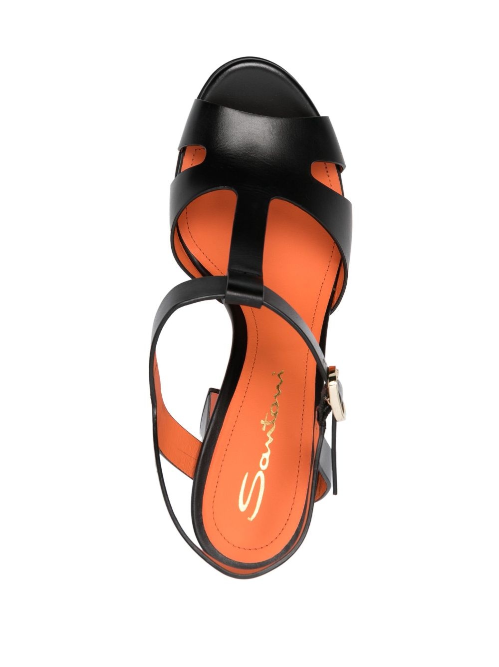 ankle-strap block-heel sandals - 4