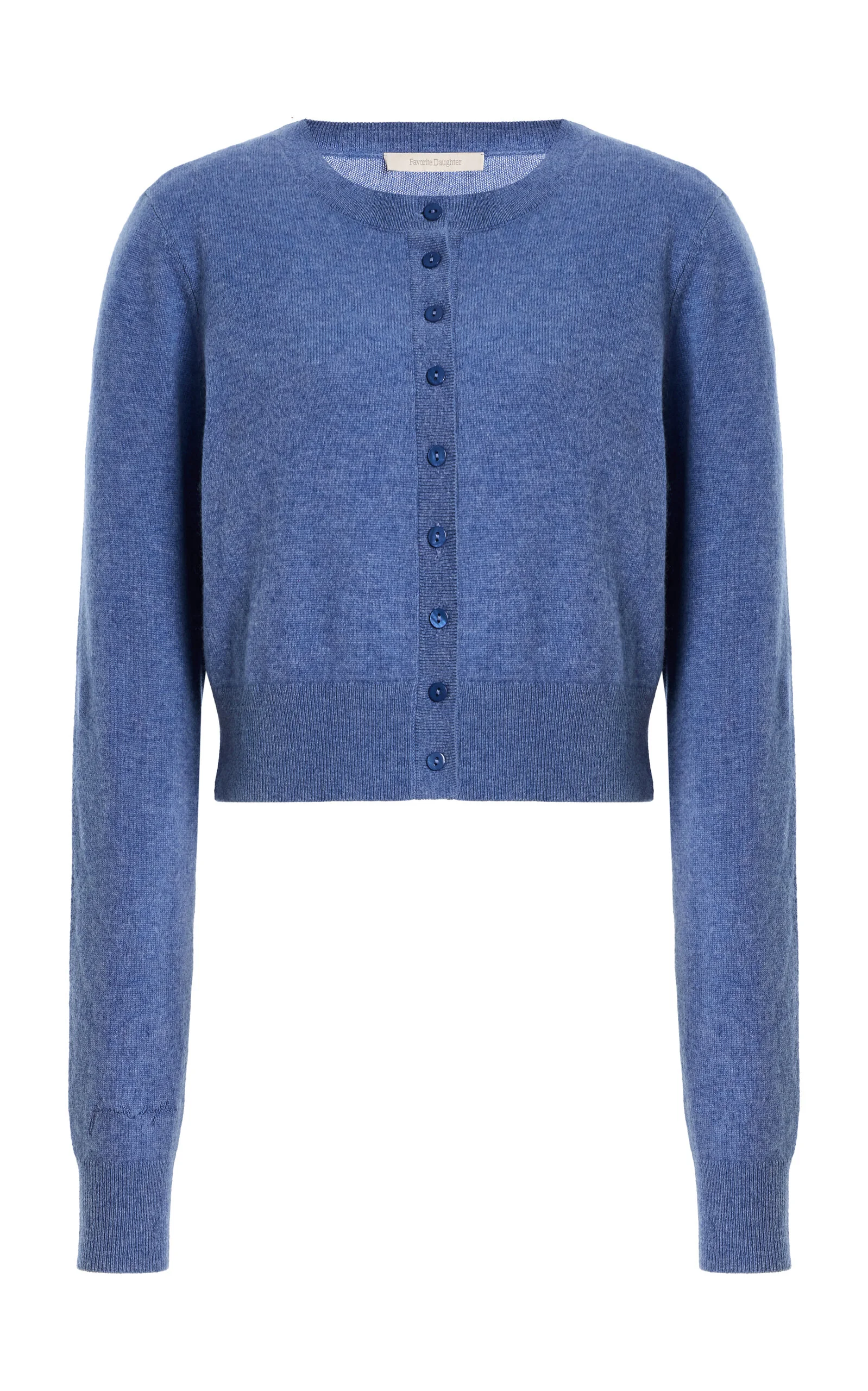 Rebecca Cashmere Cardigan blue - 1