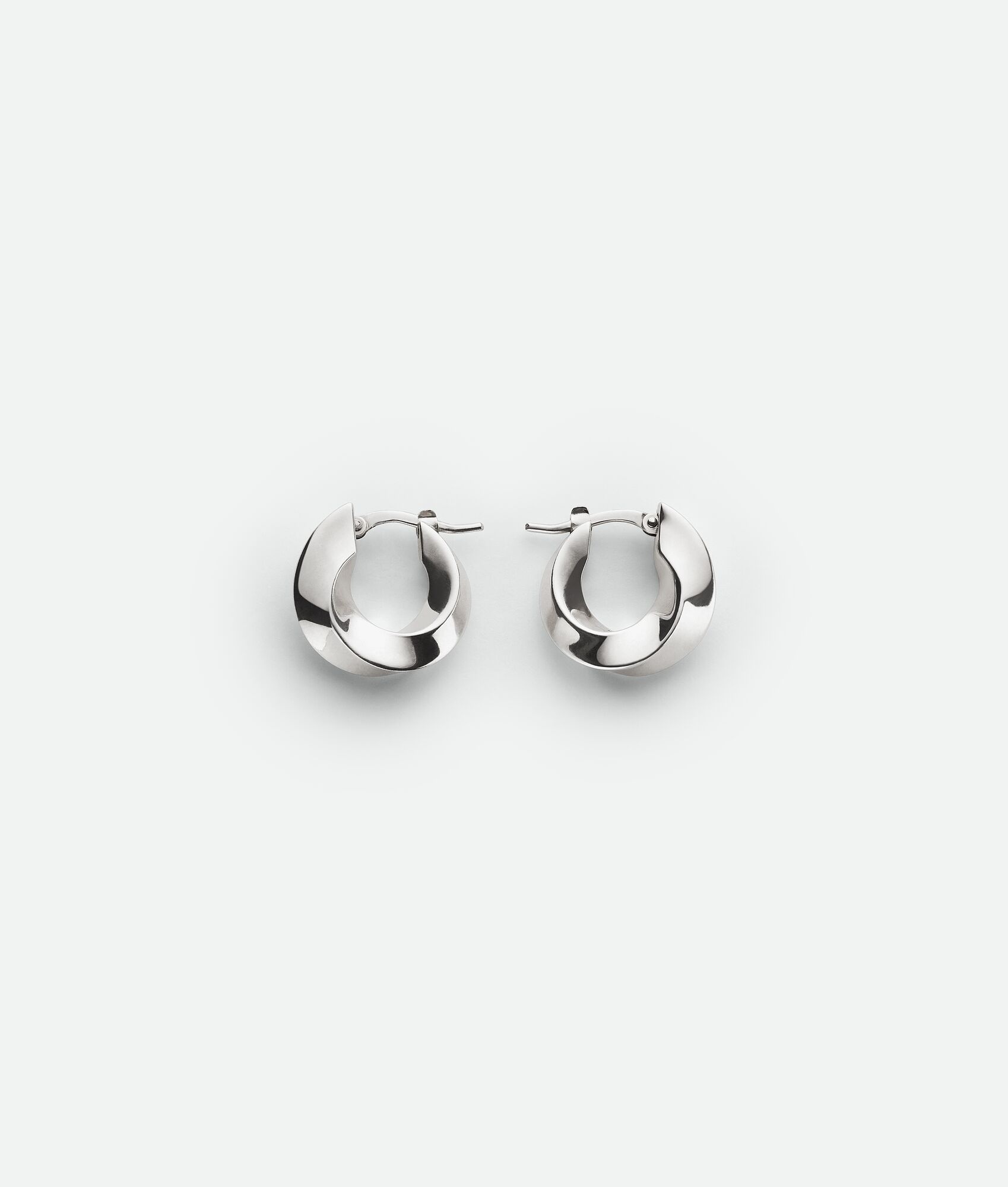 Twist Hoop Earrings - 1