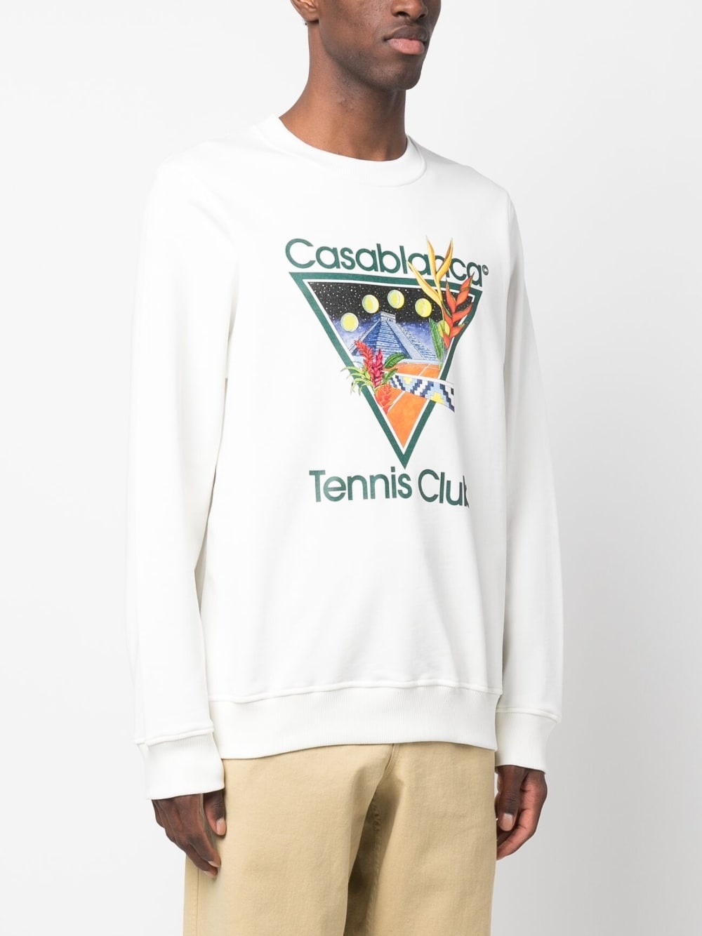 Tennis Club Icon graphic-print sweatshirt - 3