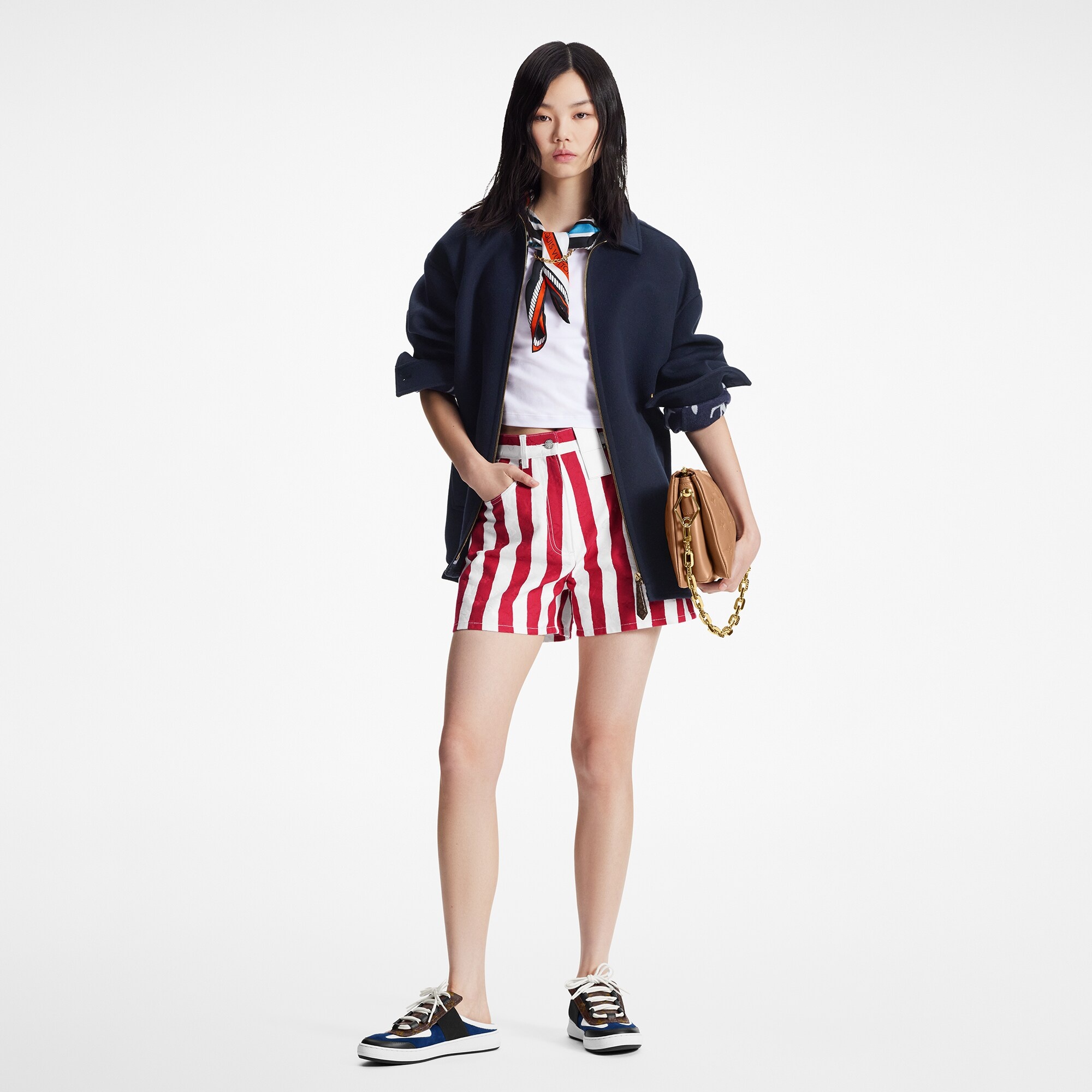 Double Face Zip-Up Jacket - 4