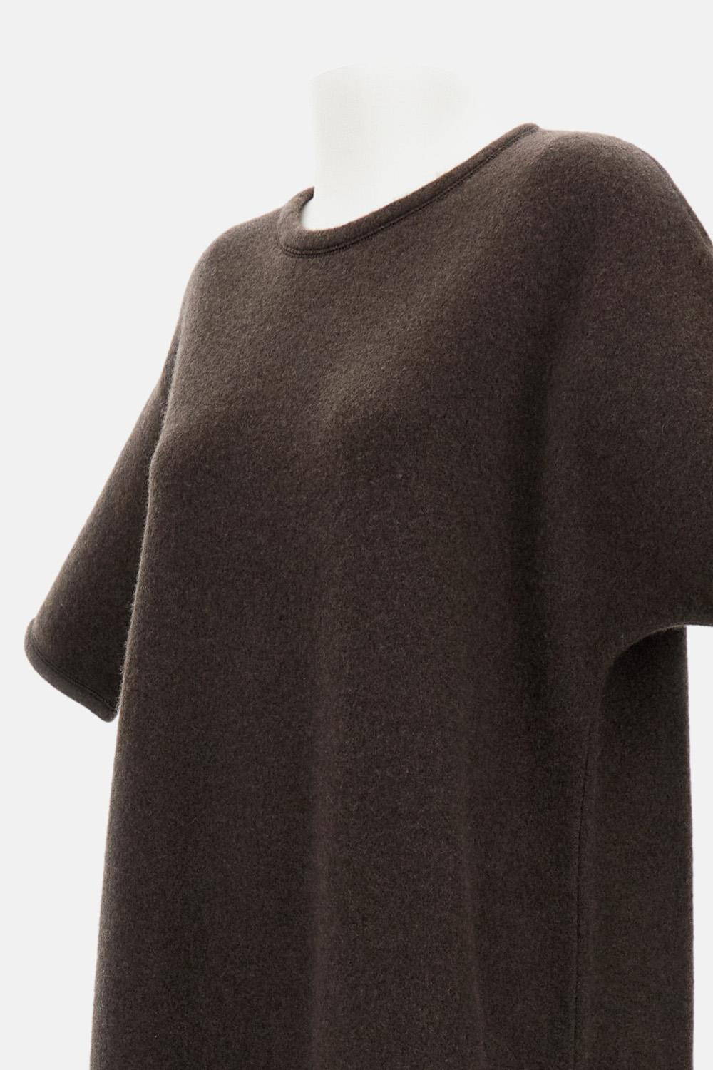 KNIT DRESS WITH CREW NECKLINE - 4