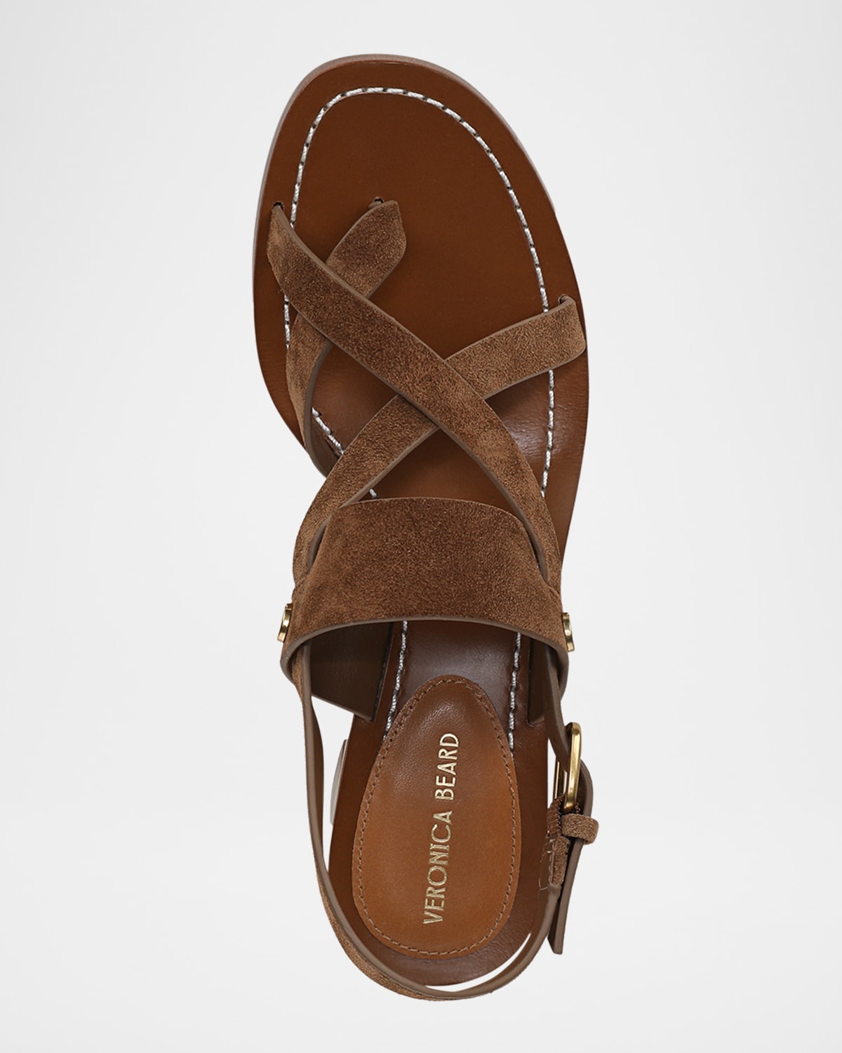 Elodie Suede Strappy Slingback Sandals - 5