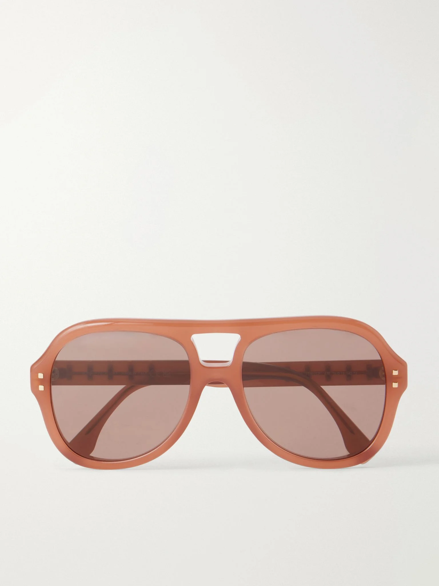 Five Sisters aviator-style acetate sunglasses Brown - 1