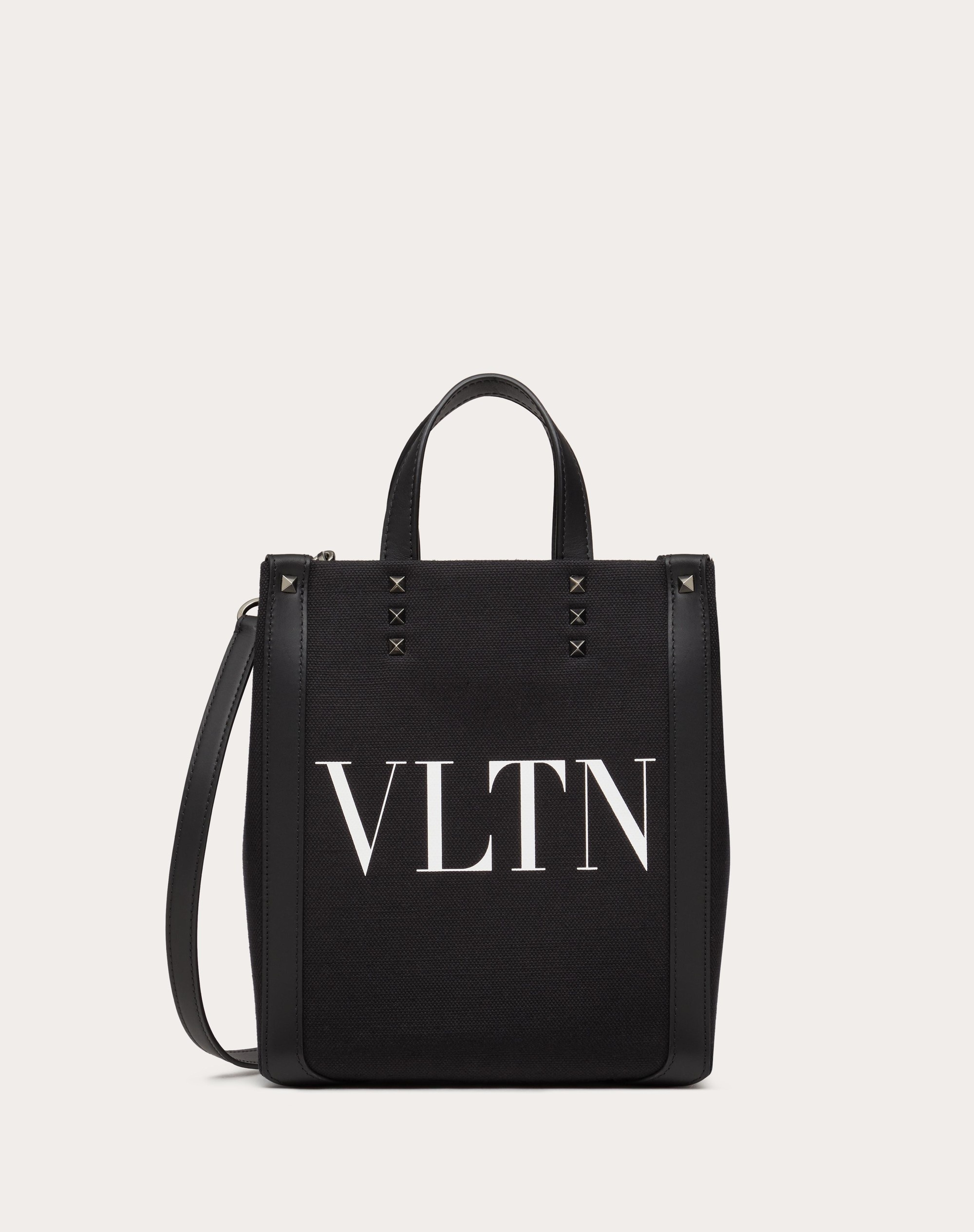 Valentino Canvas VLTN Backpack - Backpacks, Handbags