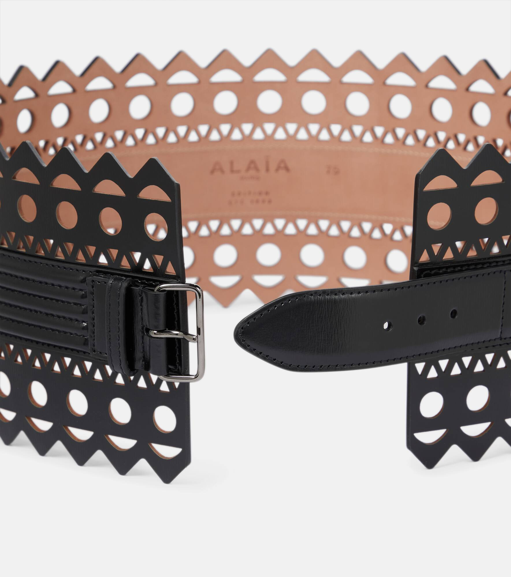 Leather corset belt - 3