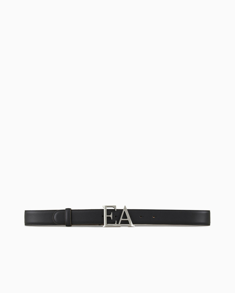 Leather belt with moulded EA buckle 3