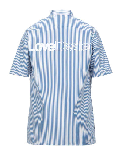 Golden Goose Slate blue Men's Striped Shirt outlook