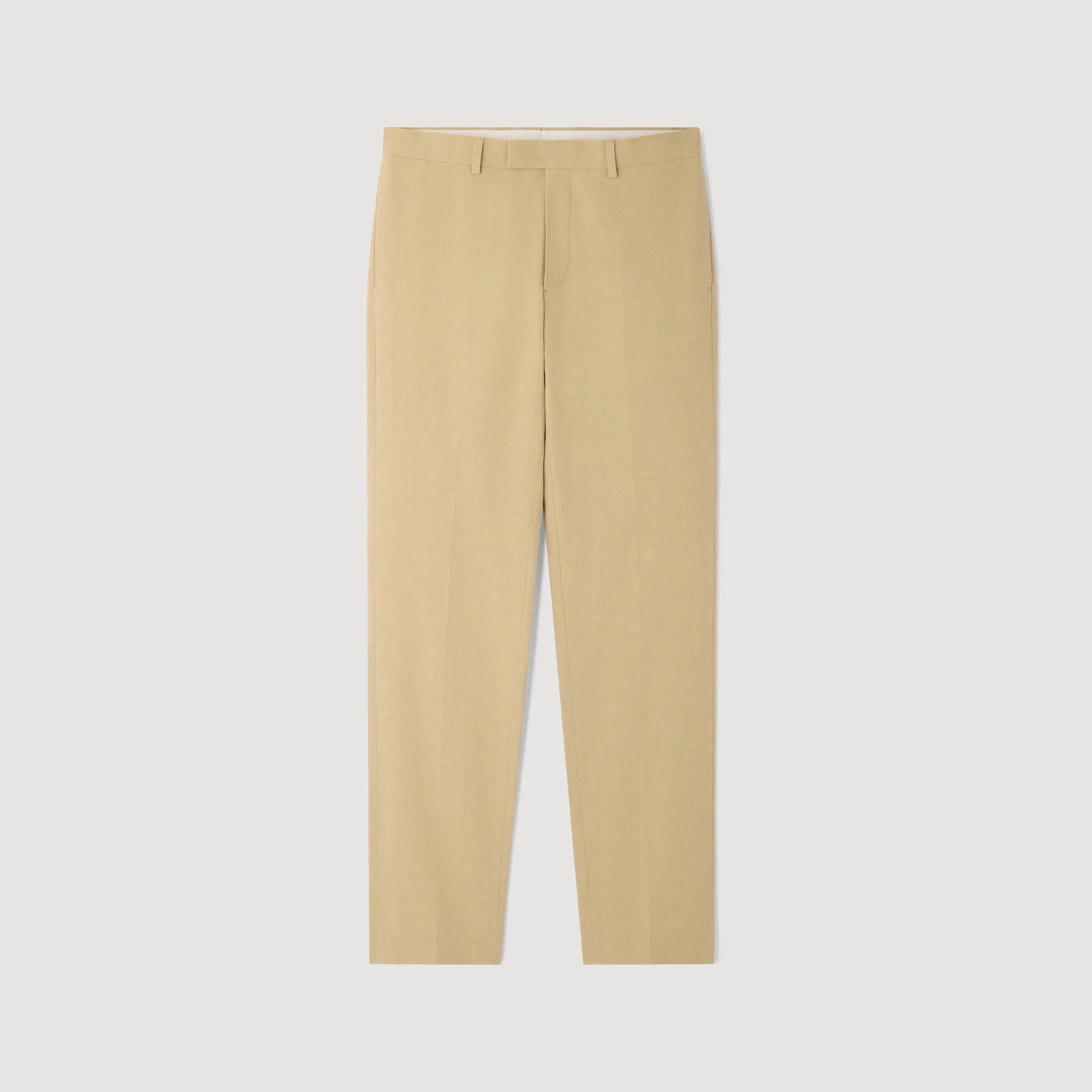 WOOL SUIT TROUSERS - 1