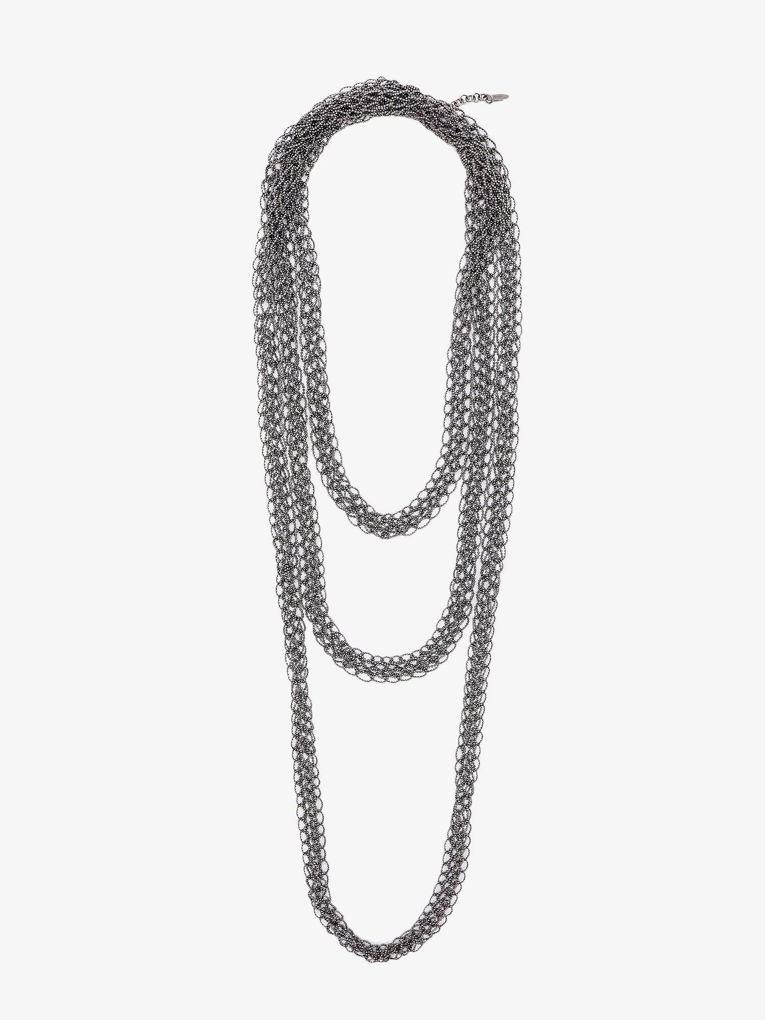 Brunello Cucinelli Woman Necklace Woman Black Necklaces - 1