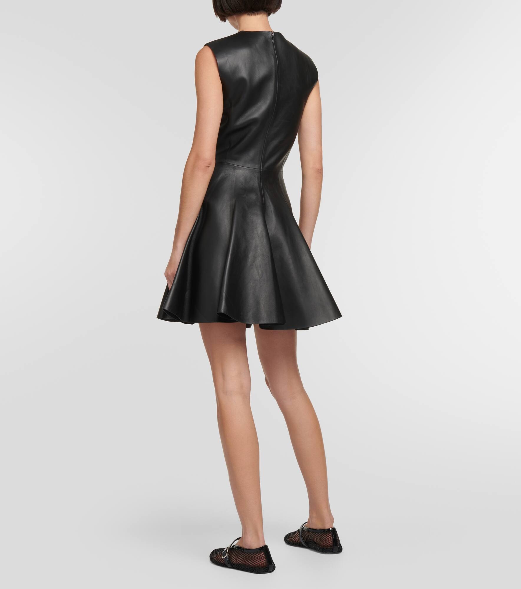 Leather minidress - 3