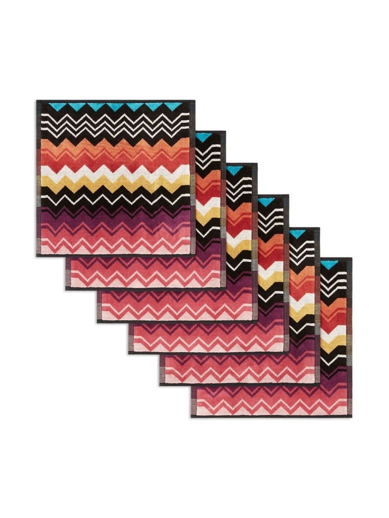 Missoni Giacomo face towels (set of 6) outlook