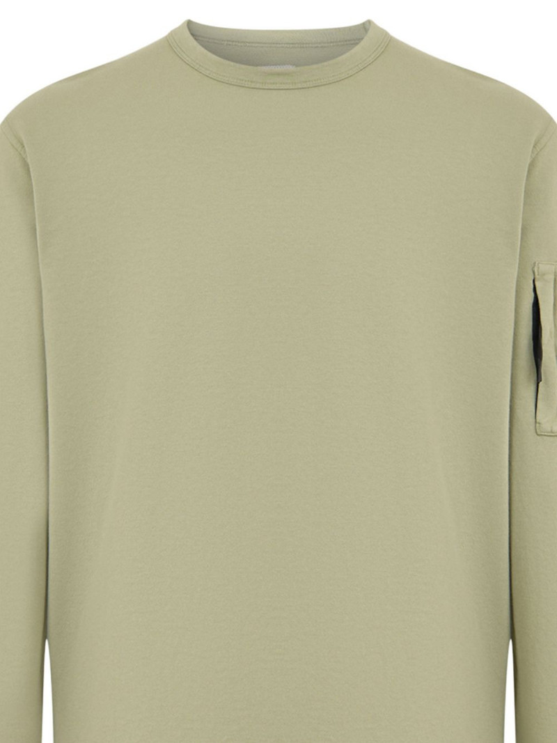 logo-detail crew-neck sweatshirt 4