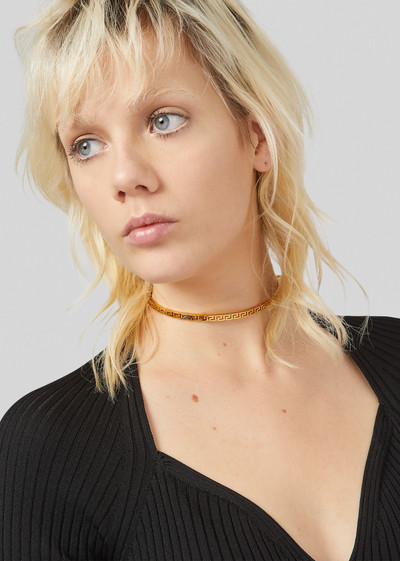 VERSACE Greca Choker Necklace outlook