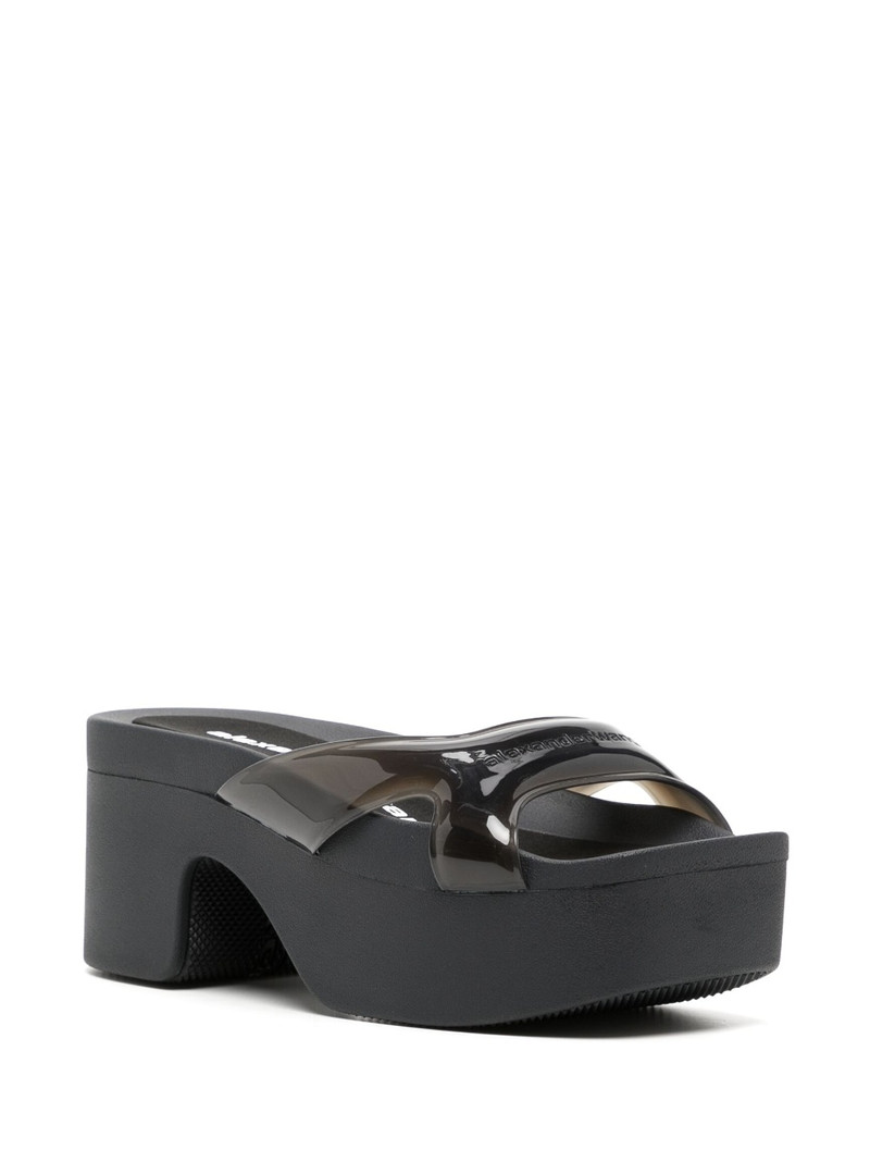 Alexander Wang platform-sole open-toe sandals outlook