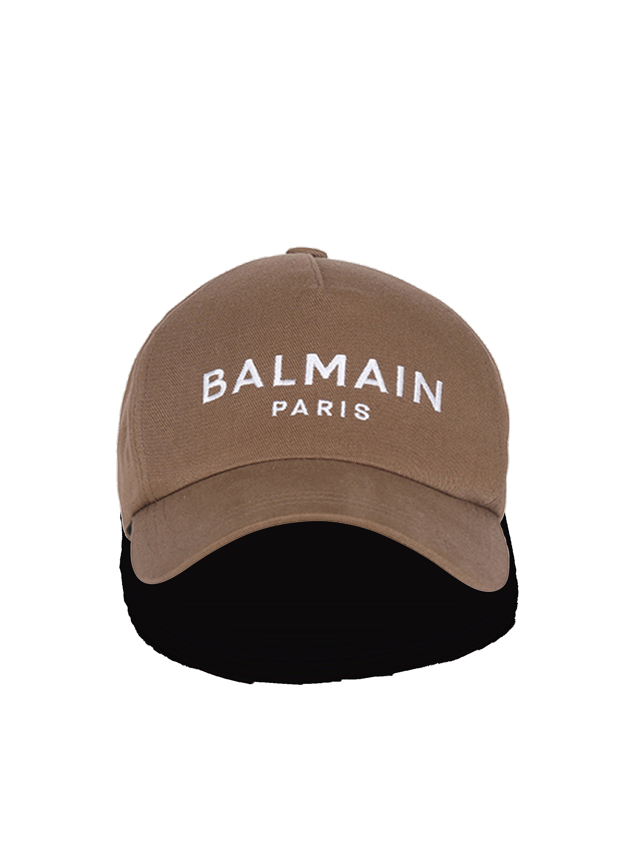 Cotton cap with Balmain Paris logo - 1
