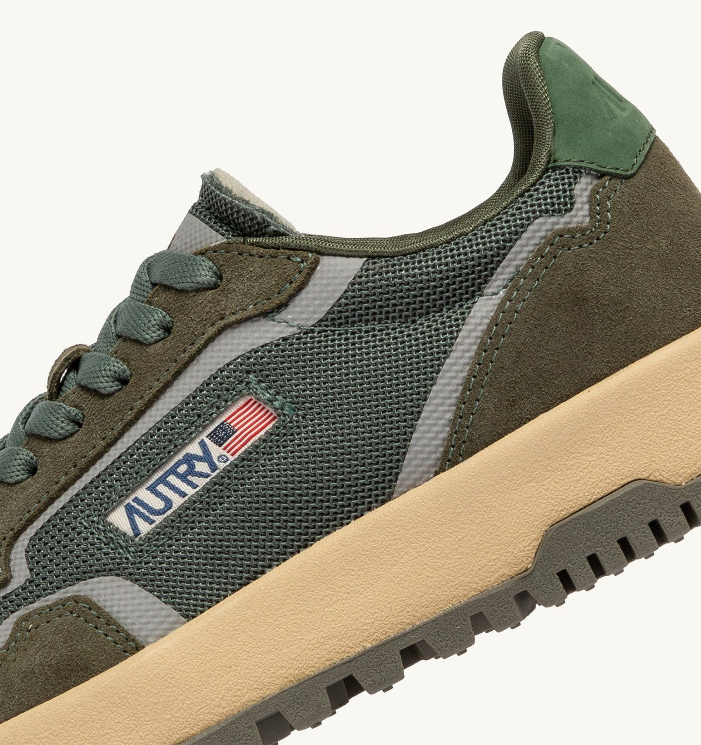 WILDPACE LOW SNEAKERS IN SCHIO AND MILITARY MESH AND SUEDE - 6