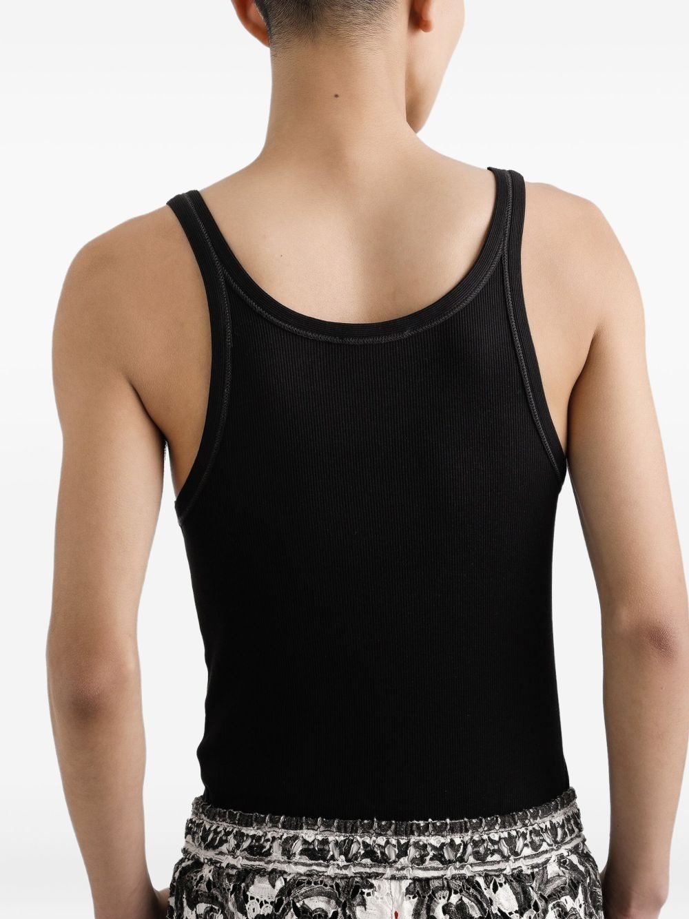 cotton tank top - 3