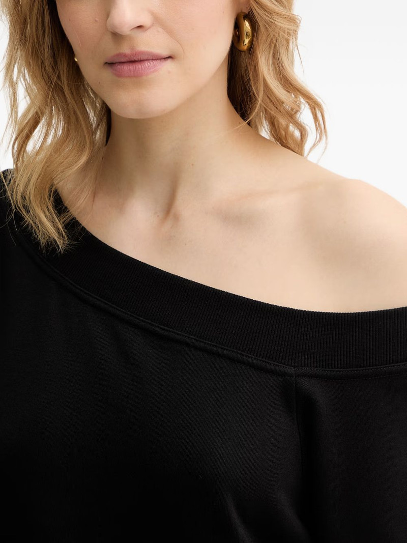 off-shoulder rhinestone sweatshirt 4