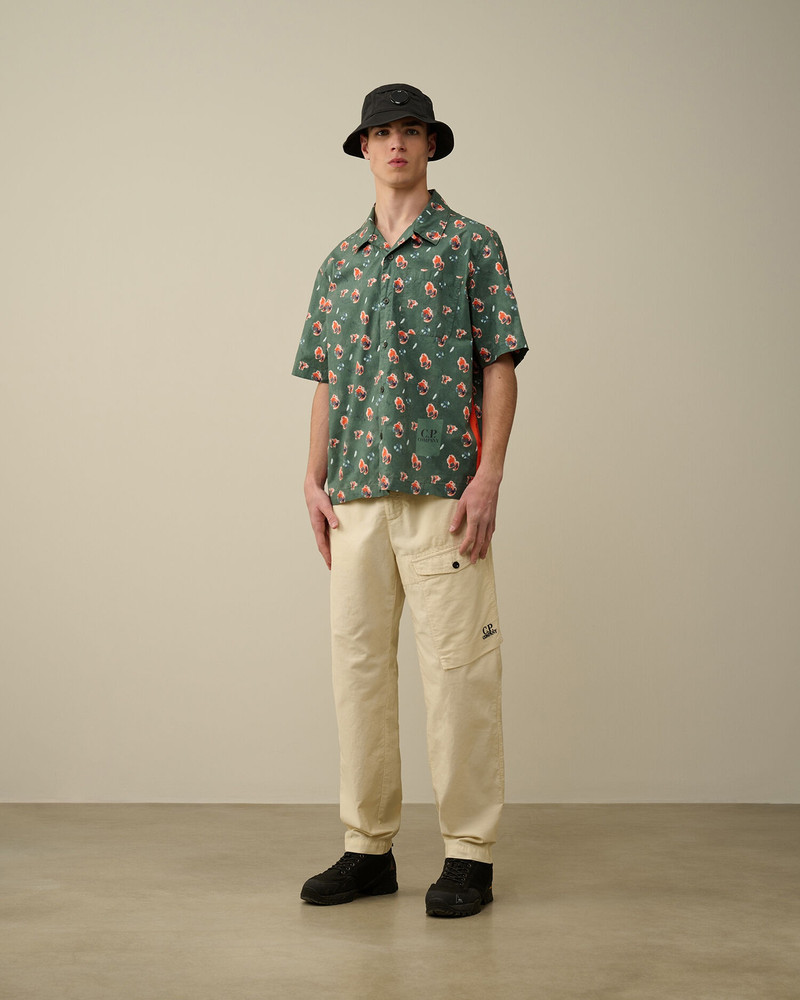 Popeline Sponged Print Shirt 6