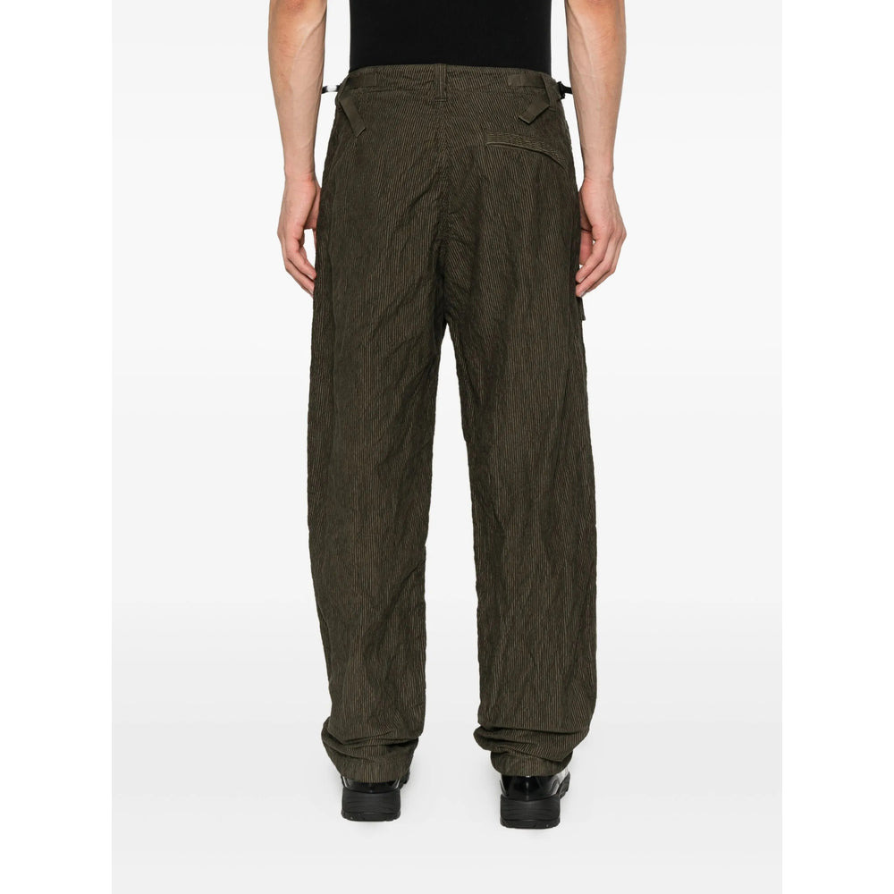 Stone Island Green Trousers - Regular & Straight-Leg Trousers Men - 4