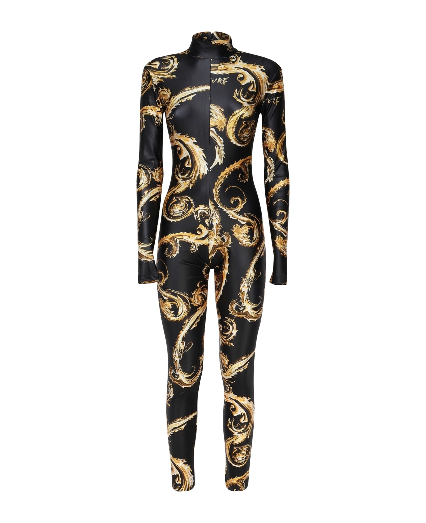 Baroque Print Jumpsuit - 1