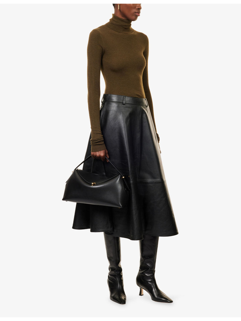 The Frankie Shop Eve Turtleneck Wool Jumper outlook